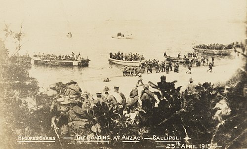 Landing at Anzac Cove